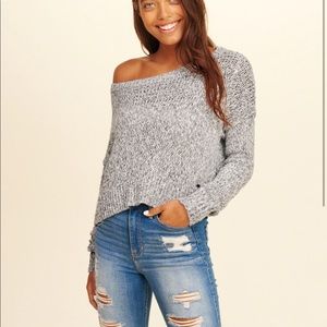 Hollister cropped sweater